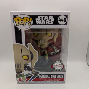 Funko Pop! Vinyl: Star Wars - General Grievous #449 - Special Edition FRENLY BRICKS - Open 7 Days