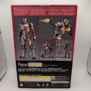 Figma 302 Iron Man Mark 42 Action Figure in box FRENLY BRICKS - Open 7 Days