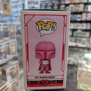 Funko Pop Star Wars #495 The Mandalorian Pink FRENLY BRICKS - Open 7 Days