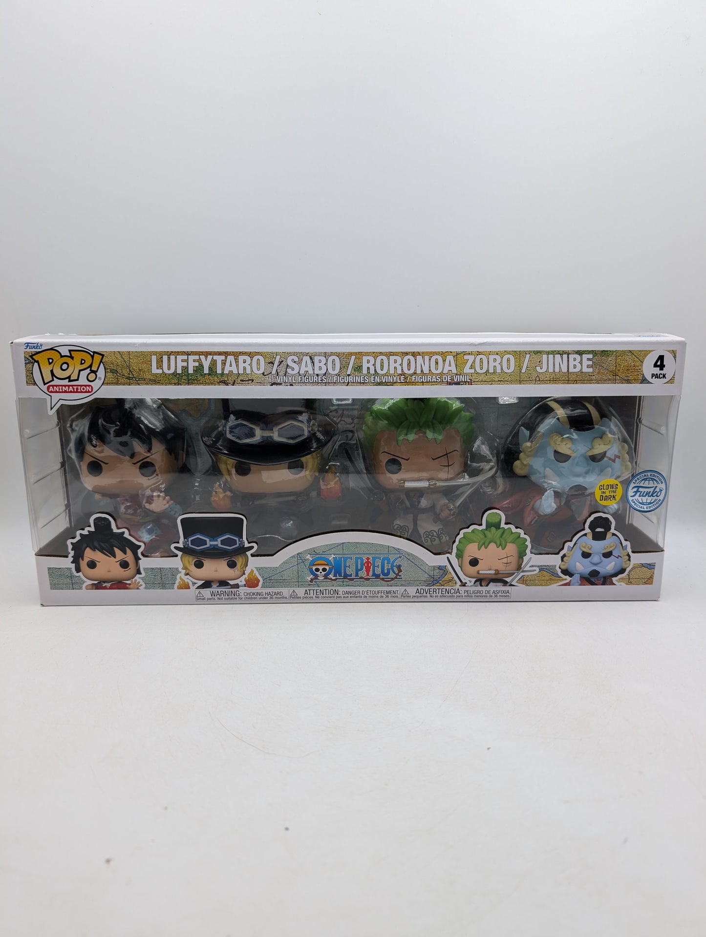 Funko POP! Animation One Piece Luffytaro / Sabo / Roronoa Zoro / Jinbe (4pack)