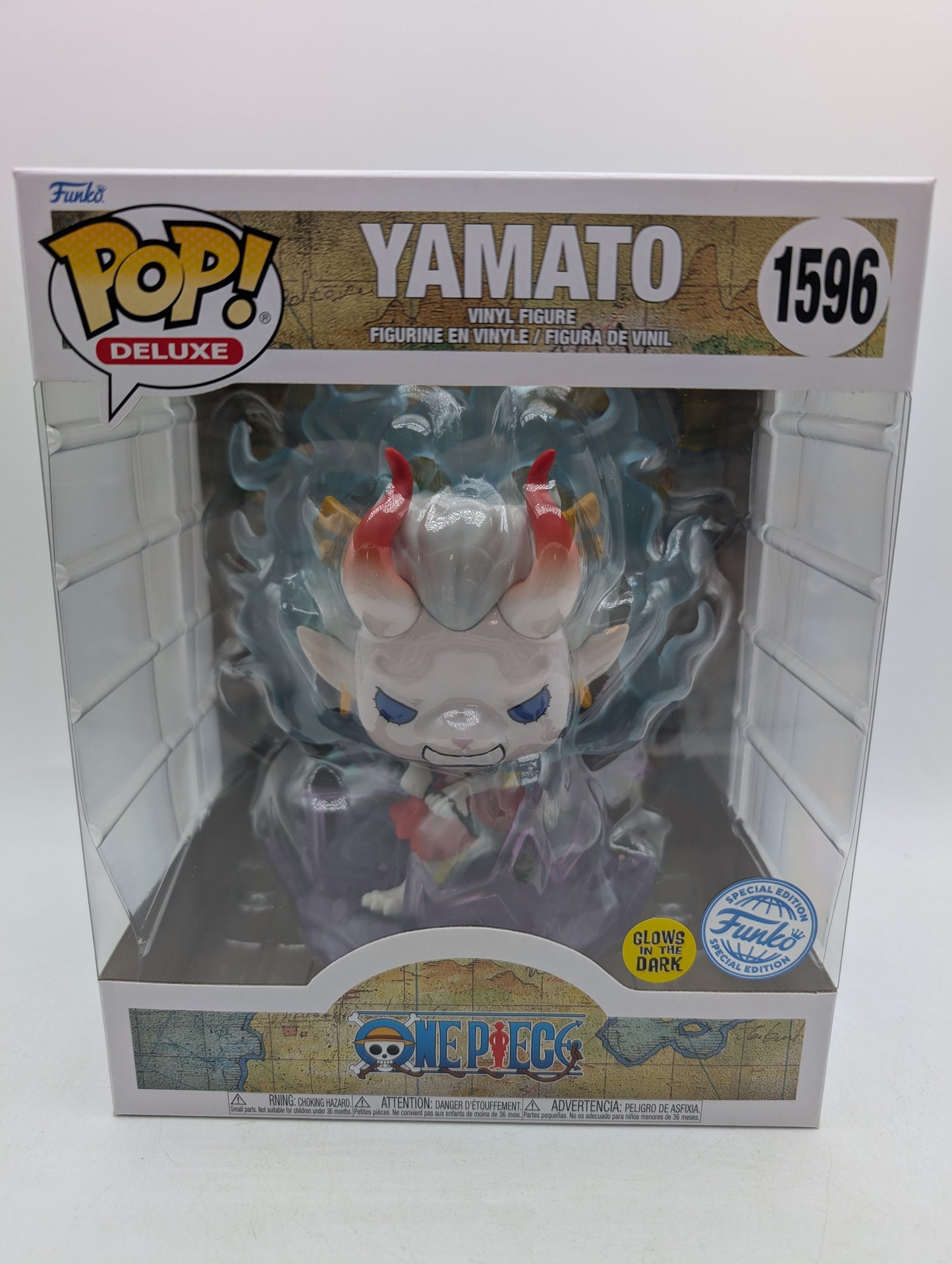 Funko Pop! Deluxe One Piece Yamato Glow In The Dark Vinyl Figure #1596