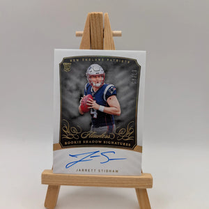 2019 Flawless Jarrett Stidham RC Shadow Signatures Gold ON CARD Auto /25 RSS-JS FRENLY BRICKS - Open 7 Days