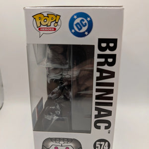 Funko Pop! DC Superman Brainiac #574 NYCC 2025 Shared Sticker FRENLY BRICKS - Open 7 Days