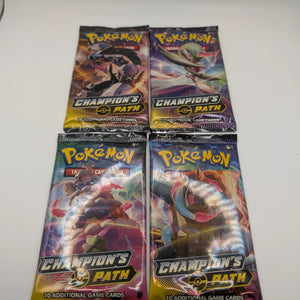 Pokémon TCG - Champions Path Booster Pack x4 - Art Set Sealed FRENLY BRICKS - Open 7 Days