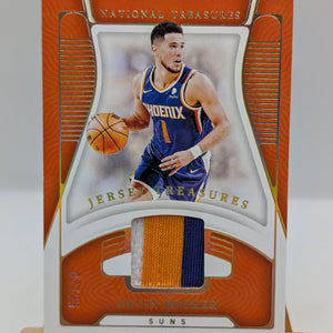 2021 Panini National Treasures Devin Booker Game Used Patch /25 FRENLY BRICKS - Open 7 Days