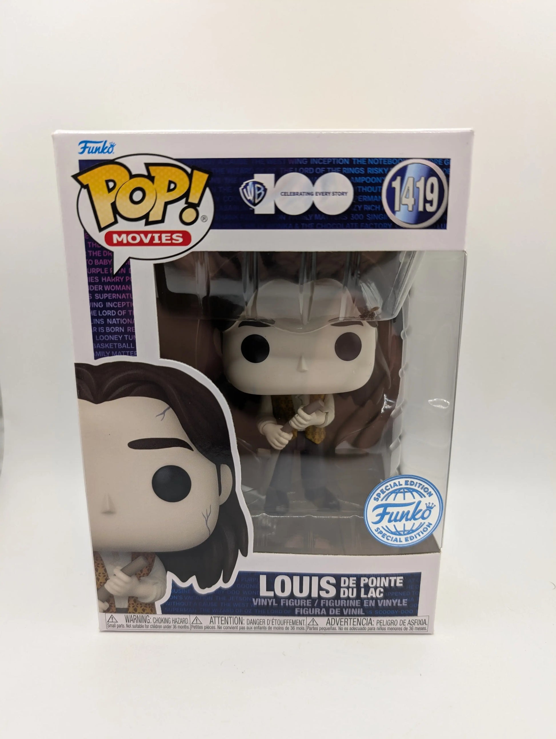 Funko Pop! Movies: Louis de Pointe du Lac #1419 FRENLY BRICKS - Open 7 Days