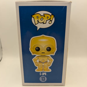 FUNKO Pop!: Star Wars - C3PO Vinyl Bobblehead #13 FRENLY BRICKS - Open 7 Days