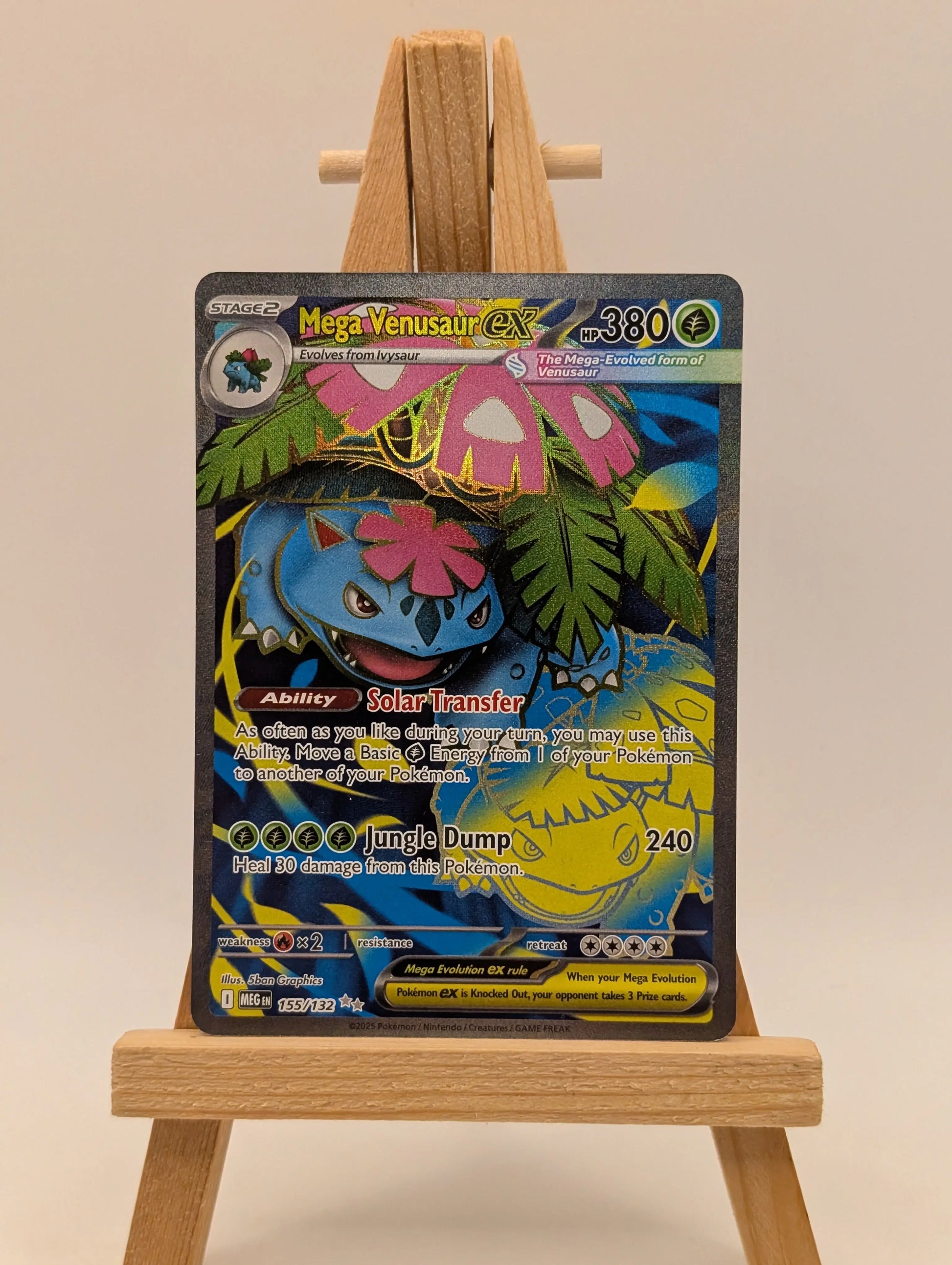 Mega Venusaur ex - Mega Evolution 155/132 - Ultra Rare - Pokémon TCG FRENLY BRICKS - Open 7 Days