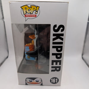 Skipper Pop 161 - Penguins of Madagascar Funko Pop! -2015 Vaulted FRENLY BRICKS - Open 7 Days