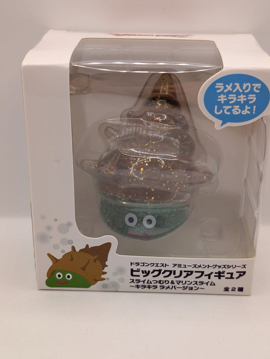 Dragon Quest Slime Tsumuri Green Clear Sparkly Ver. Figure 6cm Square Enix FRENLY BRICKS - Open 7 Days