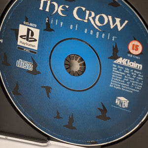The Crow: City Of Angels + Manual - PS1 - Tested & Working FRENLY BRICKS - Open 7 Days