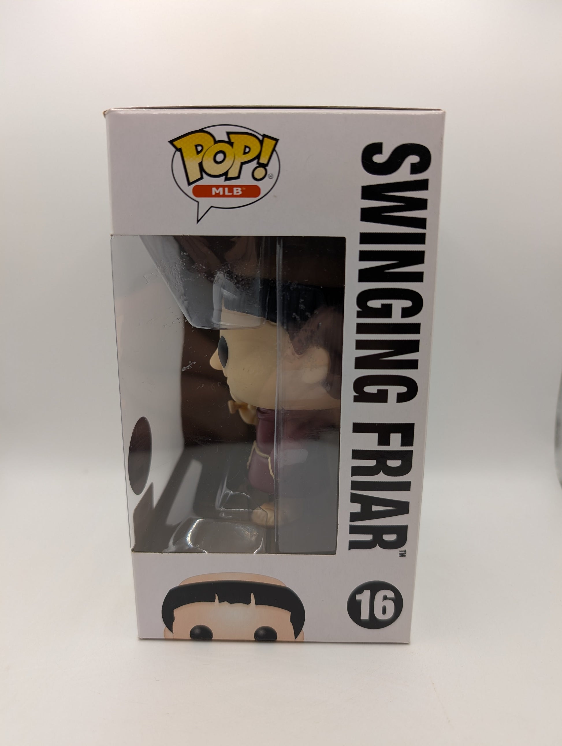 FUNKO POP ! SWINGING FRIAR 16 POP MLB PADRES I02 FRENLY BRICKS - Open 7 Days