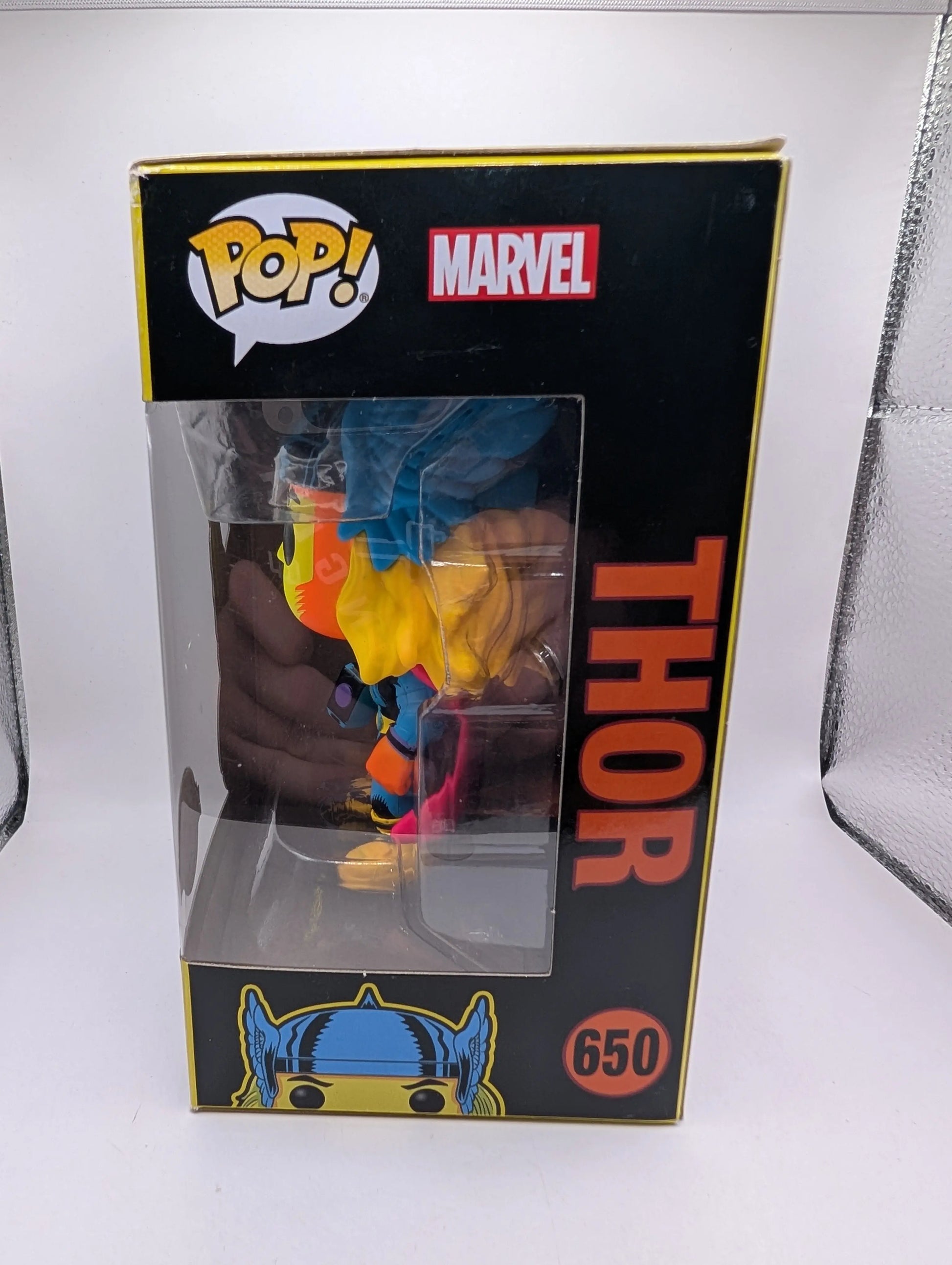 Thor Funko POP! Vinyl #650 NEW Marvel Black Light Special Edition FRENLY BRICKS - Open 7 Days