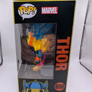 Thor Funko POP! Vinyl #650 NEW Marvel Black Light Special Edition FRENLY BRICKS - Open 7 Days