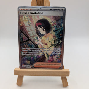Pokemon TCG Cards Erika's Invitation 203/165 SV 151 Special Illustration Rare FRENLY BRICKS - Open 7 Days
