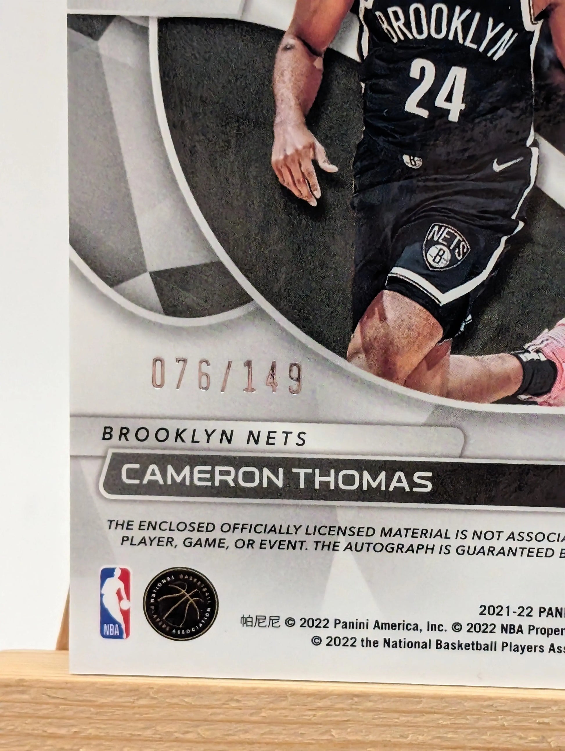 2021-22 Spectra Cam Cameron Thomas #/149 Auto RPA Patch Rookie RC SP FRENLY BRICKS - Open 7 Days