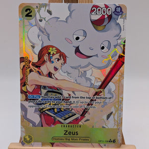 One Piece Card Game CCG TCG Zeus OP11-106 R Rare Alt Alternate FRENLY BRICKS - Open 7 Days