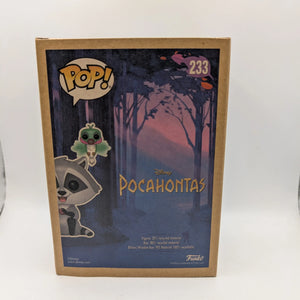FUNKO POP Disney Pocahontas Meeko With Flit # 233 FRENLY BRICKS - Open 7 Days