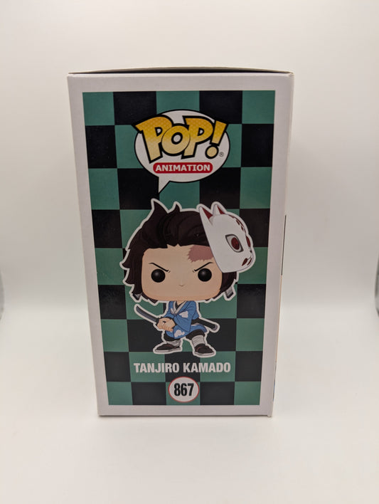 Funko Pop Vinyl - Tanjiro Kamado (Mask) #867 - Animation - Demon Slayer FRENLY BRICKS - Open 7 Days