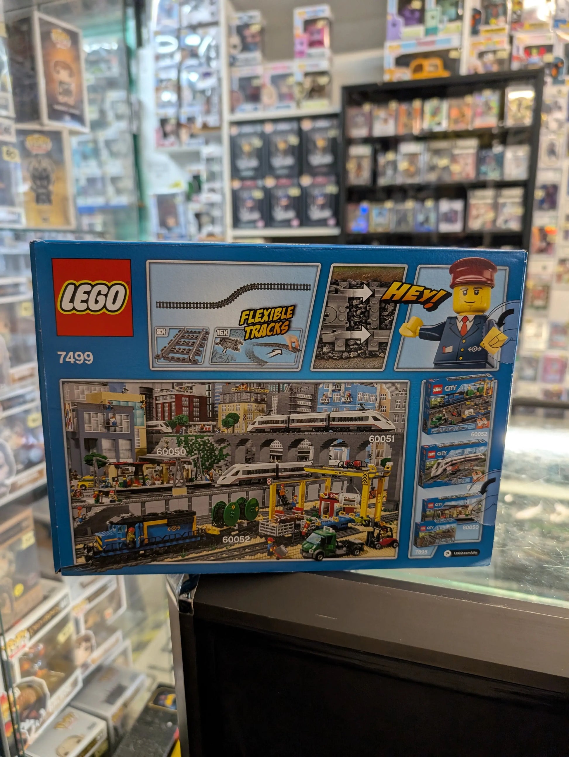 LEGO City 7499 Flexible & Straight Train Tracks New Retired Sealed Building Set FRENLY BRICKS - Open 7 Days