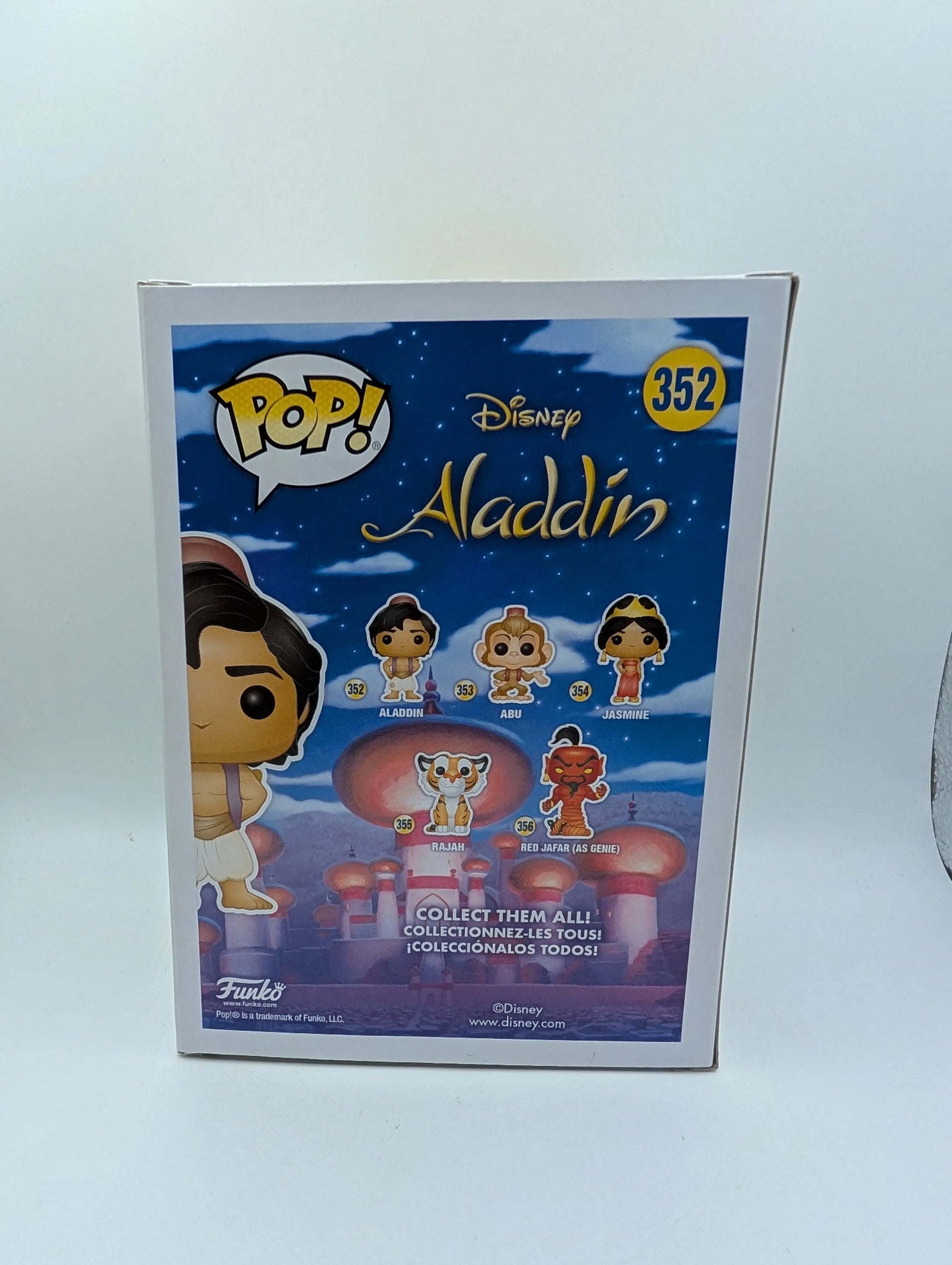 Aladdin Funko Pop! Vinyl #352 Disney FRENLY BRICKS - Open 7 Days