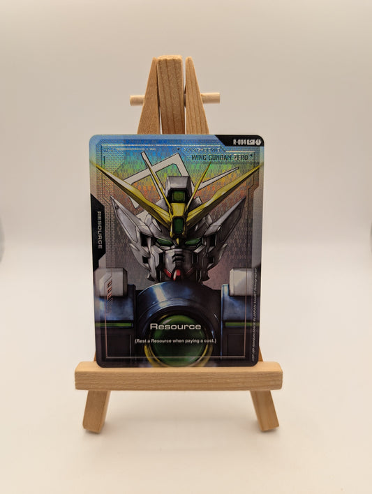 R-004	Resource - Wing Gundam Zero	C+ Gundam Card Game TCG Alt Art FRENLY BRICKS - Open 7 Days