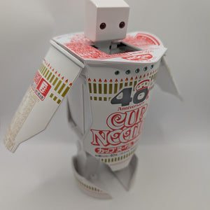Nissin Cup Noodle ROBO TIMER Waltz Flowers Dance Robot Figure FRENLY BRICKS - Open 7 Days