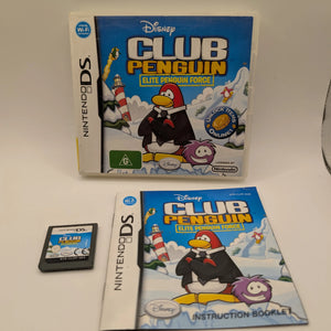 Disney Club Penguin Elite Penguin Force Nintendo DS Video Game FRENLY BRICKS - Open 7 Days