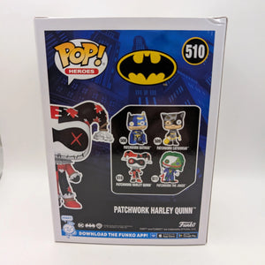 Funko Pop Patchwork Harley Quinn from The DC Universe 510 FRENLY BRICKS - Open 7 Days
