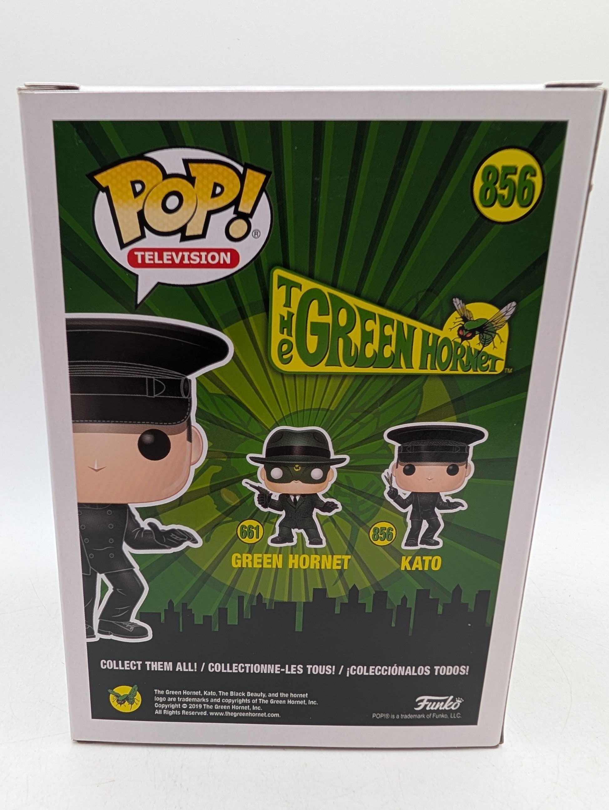 Funko POP! The Green Hornet Kato #856 2019 Summer Con Exclusive image 5