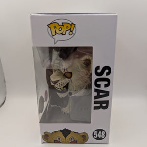Funko Pop! Disney Lion King Scar Vinyl Figure Flocked 548 FRENLY BRICKS - Open 7 Days