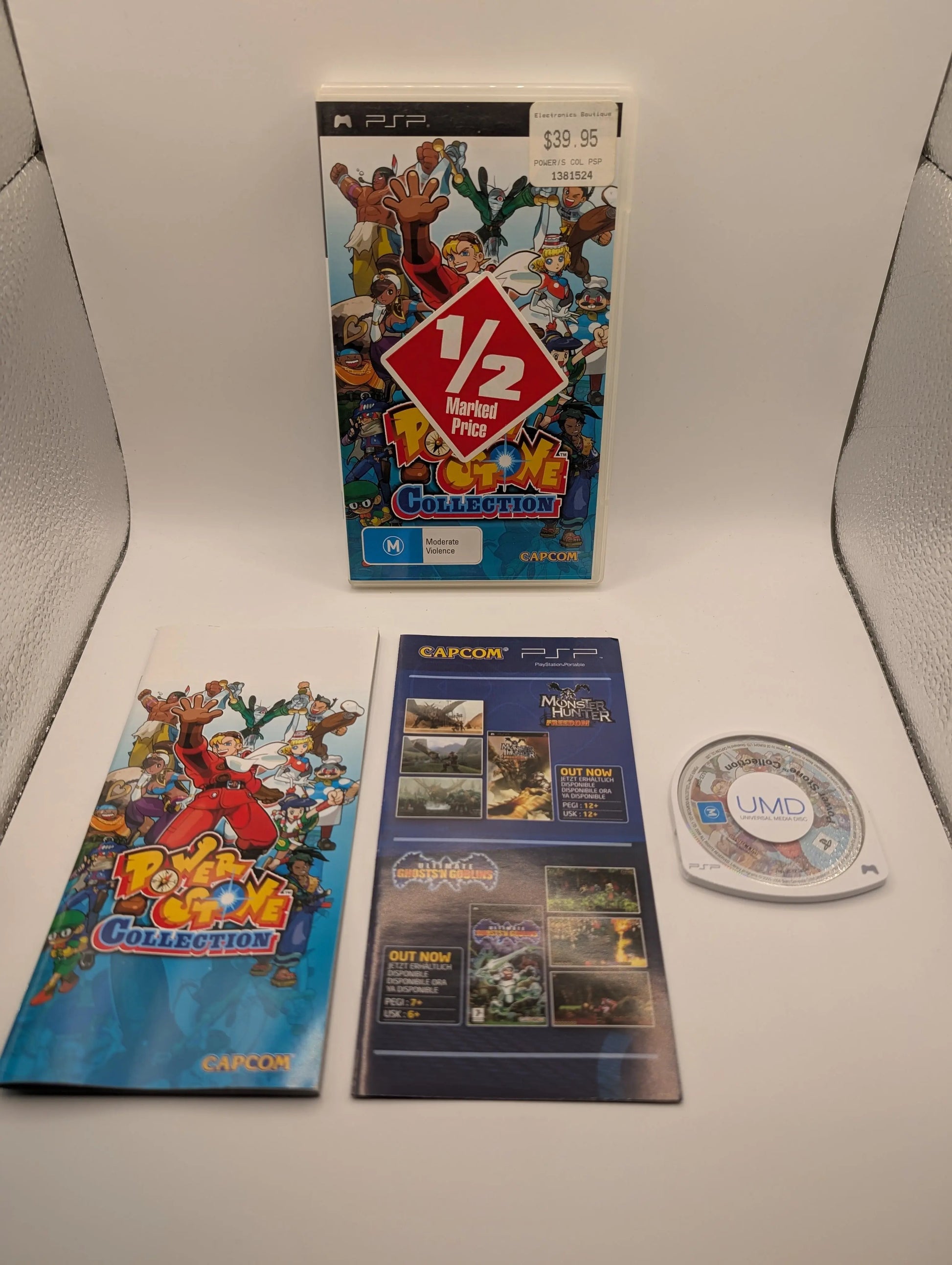 Sony PSP Game - Power Stone Collection - PAL - Tested FRENLY BRICKS - Open 7 Days