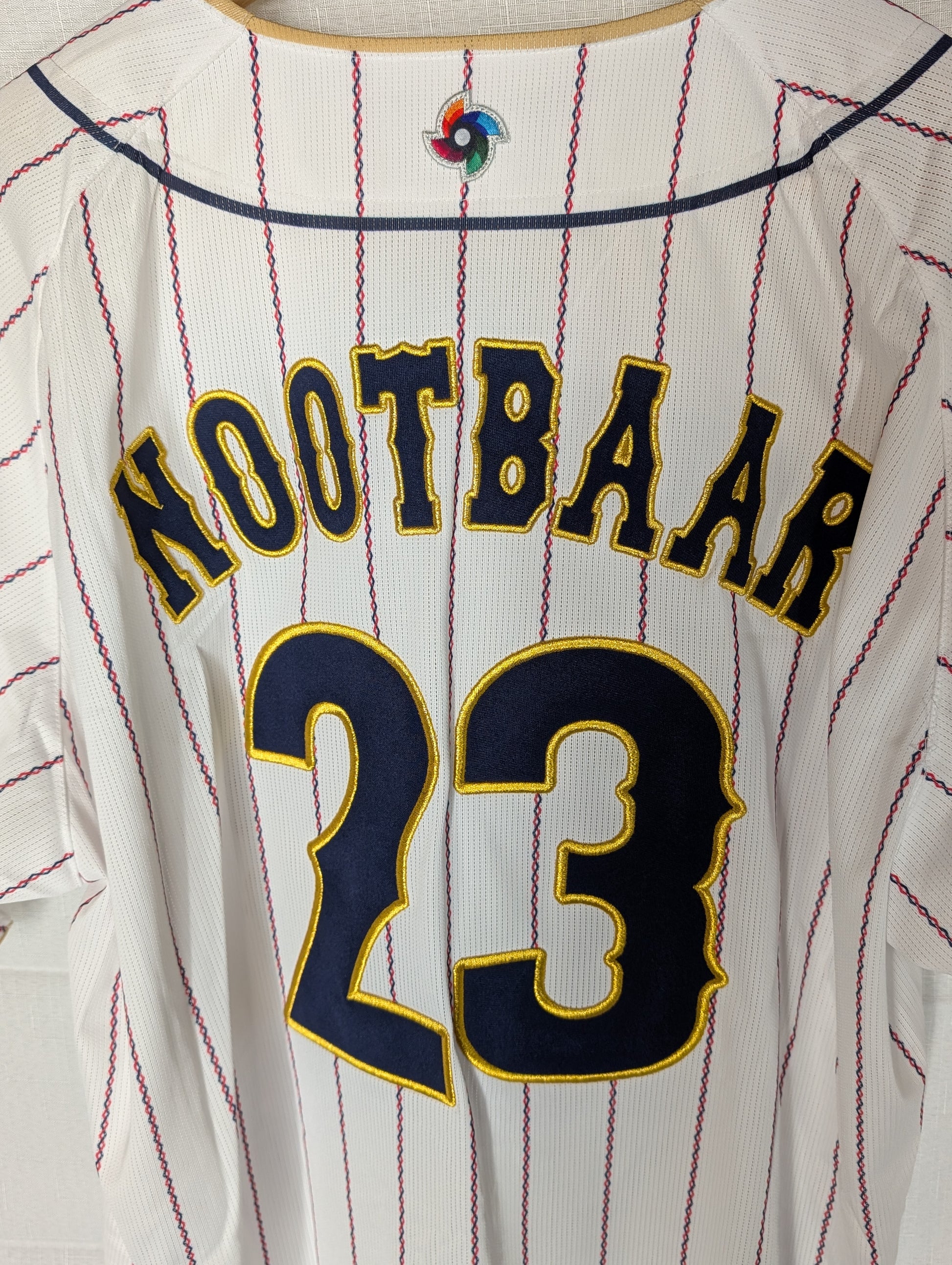 WBC Mizuno Samurai Japan "Nootbaar #23" White Home XL Jersey