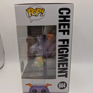 Chef Figment 604 ~ Disney: 2019 Epcot Food & Wine Festival ~ Funko Pop Vinyl FRENLY BRICKS - Open 7 Days