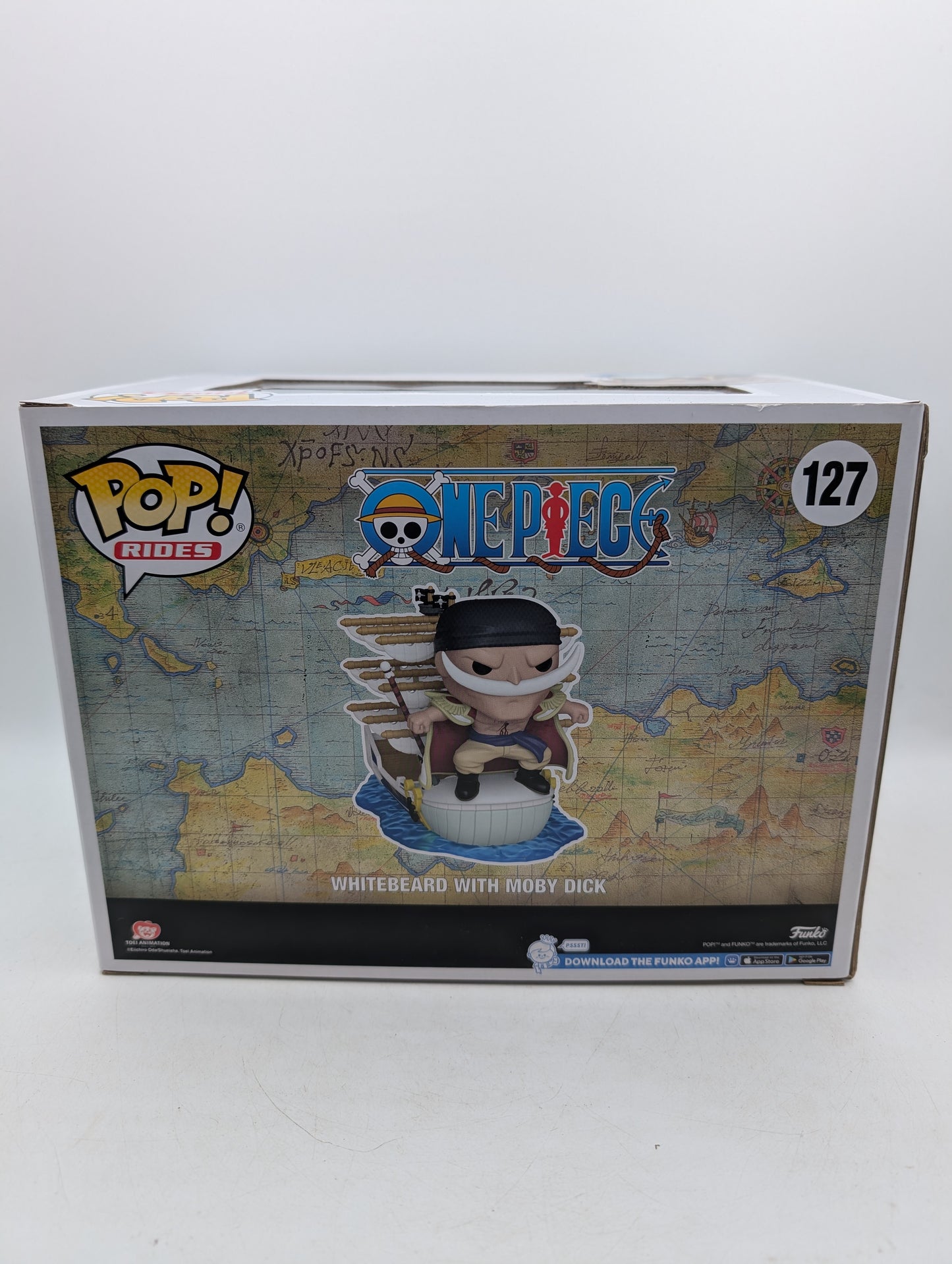 Funko POP! RIDES One Piece Whitebeard With Moby Dick #127 Special Edition