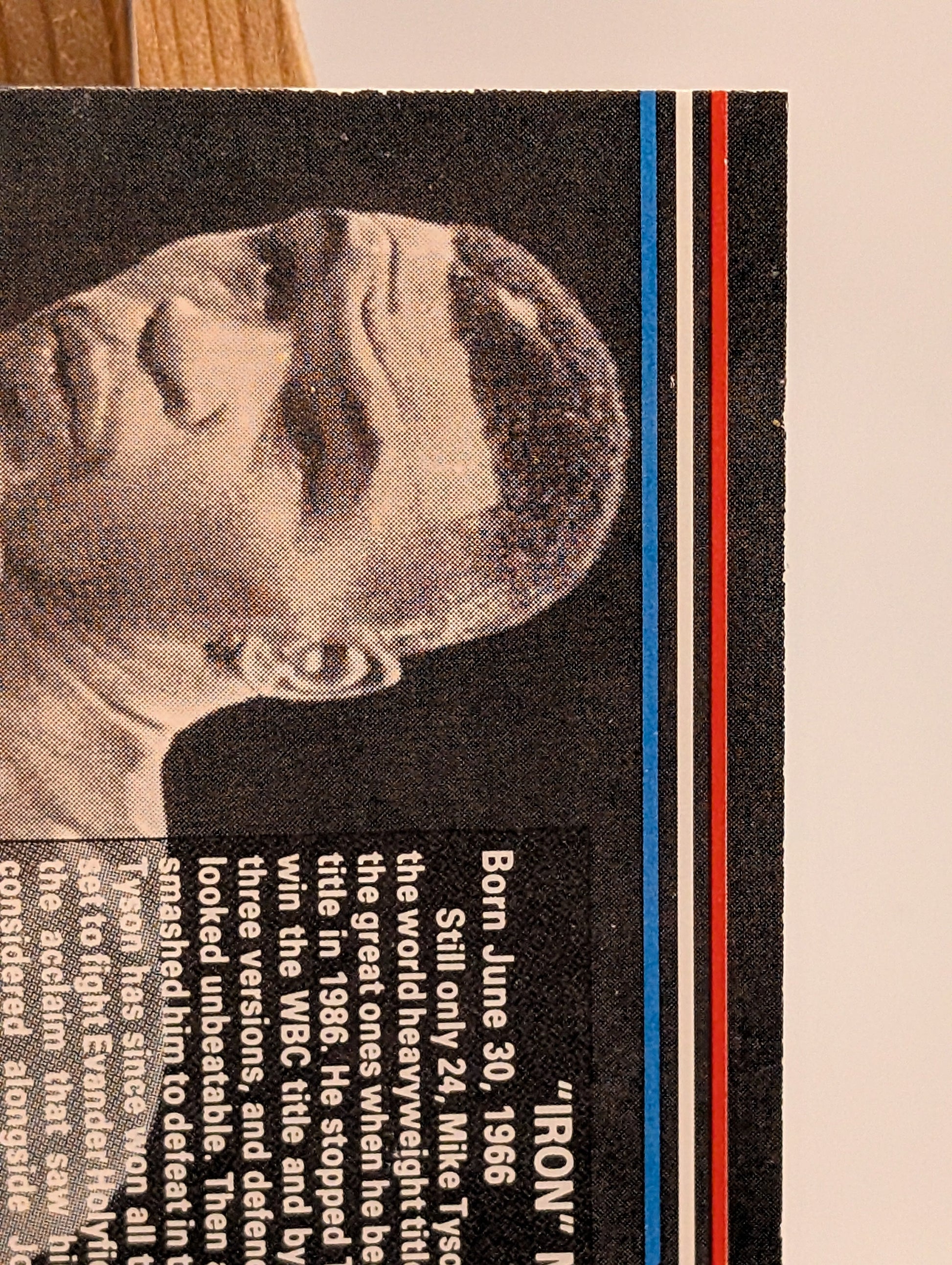 1991 Ringlords Mike Tyson Sample Boxing FRENLY BRICKS - Open 7 Days