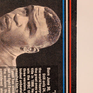 1991 Ringlords Mike Tyson Sample Boxing FRENLY BRICKS - Open 7 Days