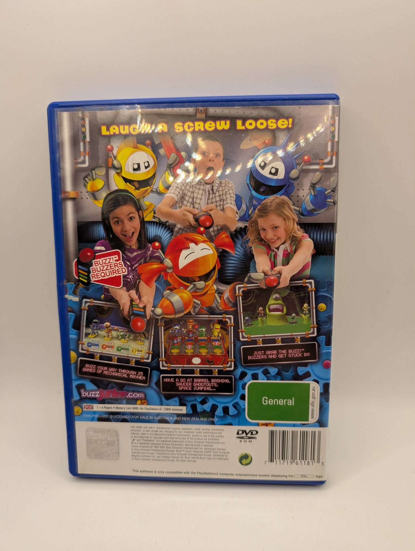 Buzz Junior Robo Jam RoboJam PS2 PlayStation 2 FRENLY BRICKS - Open 7 Days
