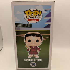 FUNKO POP ! SWINGING FRIAR 16 POP MLB PADRES I02 FRENLY BRICKS - Open 7 Days