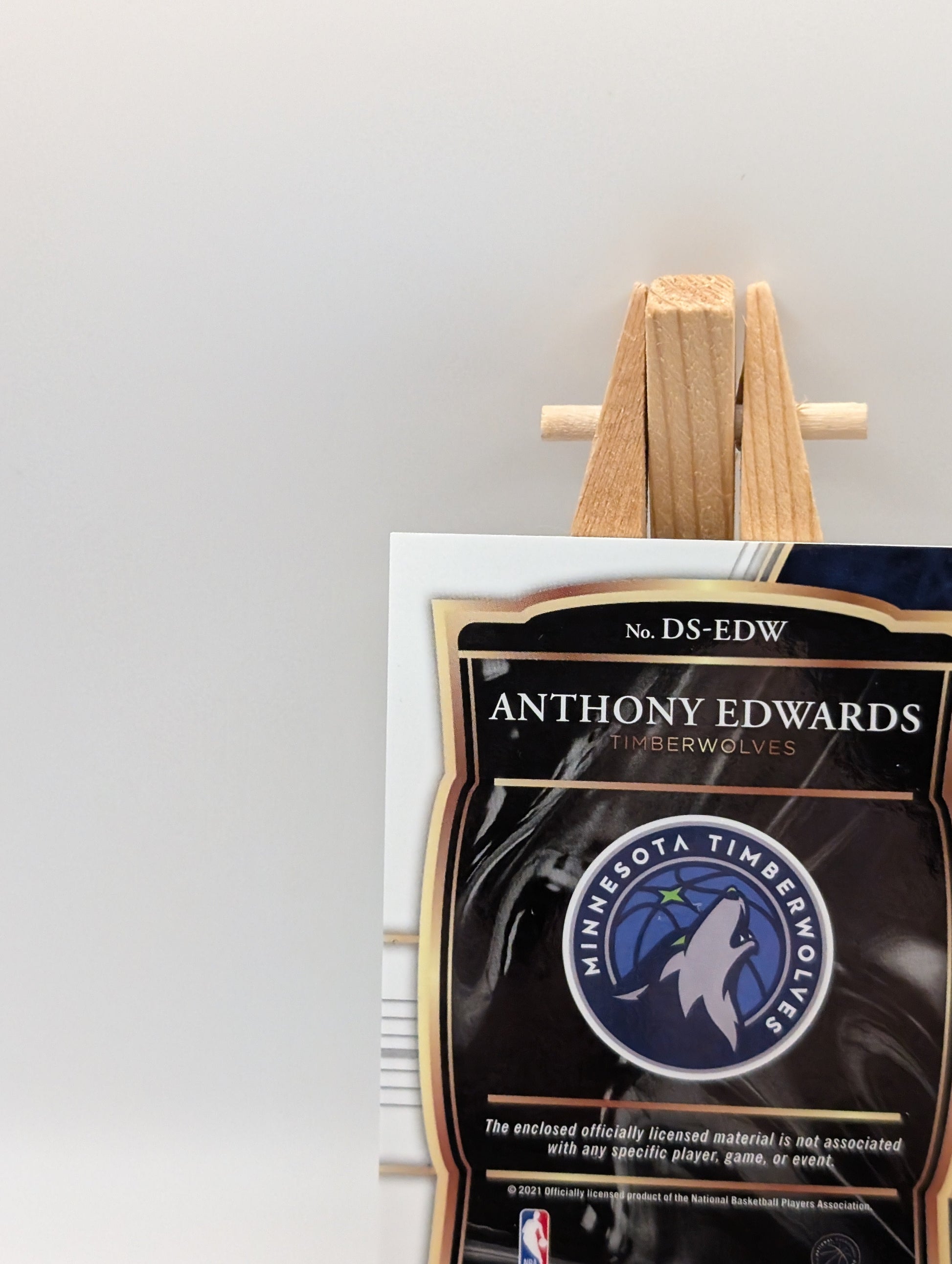 2020-21 Panini Select Basketball Rookie Relic #DS-EDW Anthony Edwards FRENLY BRICKS - Open 7 Days
