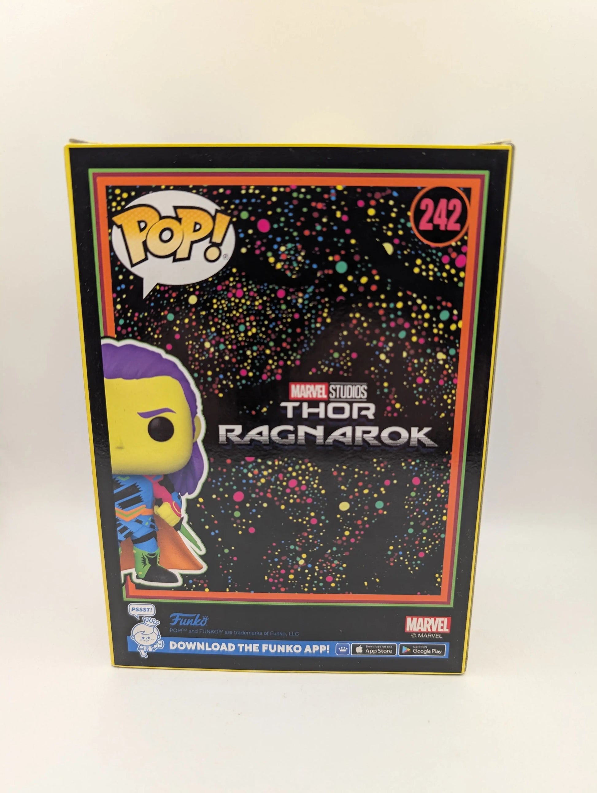Loki Funko Pop Vinyl #242 Blacklight Exclusive Thor 3: Ragnarok FRENLY BRICKS - Open 7 Days