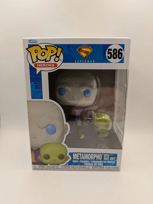 Superman (2025) - Metamorpho with Baby Joey Pop! Vinyl Figure #586 FRENLY BRICKS - Open 7 Days
