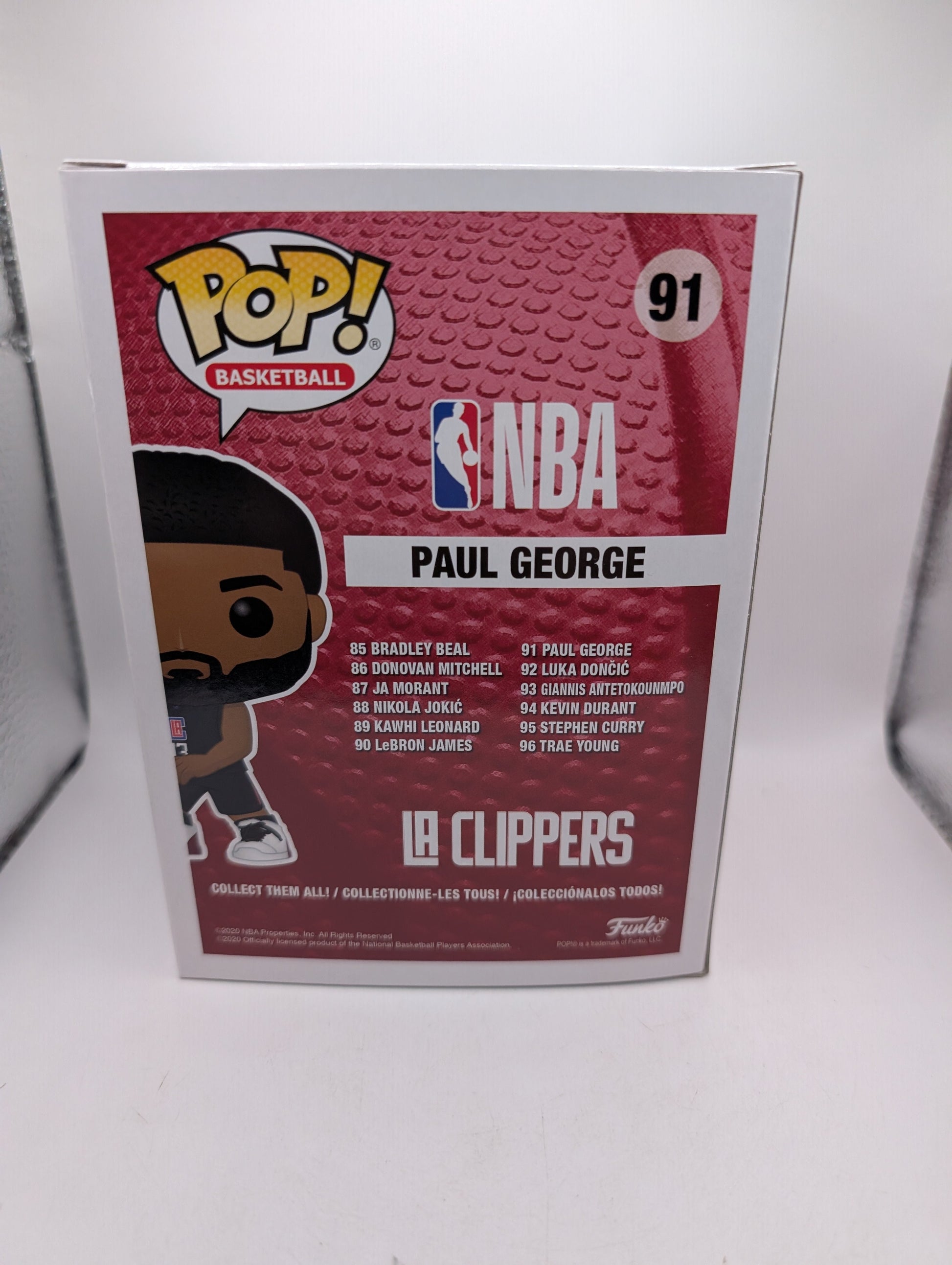 Funko Pop: NBA- Los Angeles Clippers Paul George 91 FRENLY BRICKS - Open 7 Days