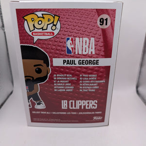 Funko Pop: NBA- Los Angeles Clippers Paul George 91 FRENLY BRICKS - Open 7 Days