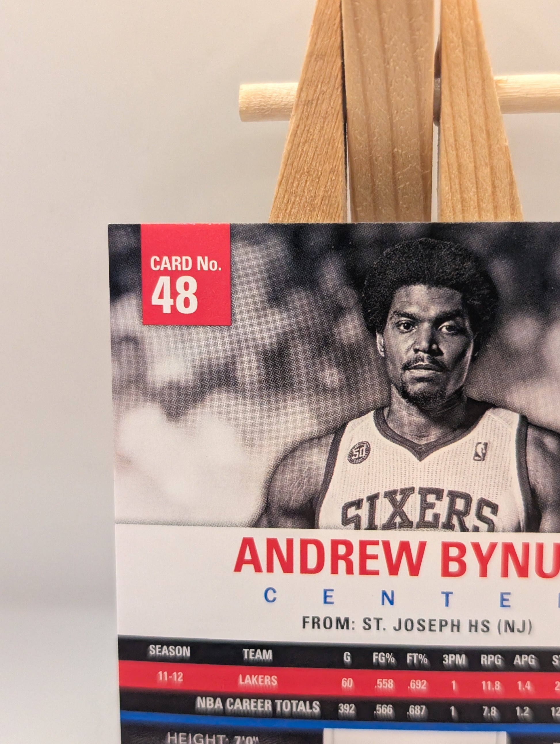 ANDREW BYNUM 2012-13 PANINI ABSOLUTE SPECTRUM 1/1 SSP 76ers FRENLY BRICKS - Open 7 Days