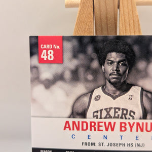 ANDREW BYNUM 2012-13 PANINI ABSOLUTE SPECTRUM 1/1 SSP 76ers FRENLY BRICKS - Open 7 Days