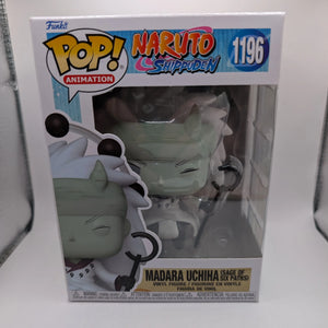 MADARA UCHIHA 1196 Naruto Shippuden Funko Pop Vinyl FRENLY BRICKS - Open 7 Days