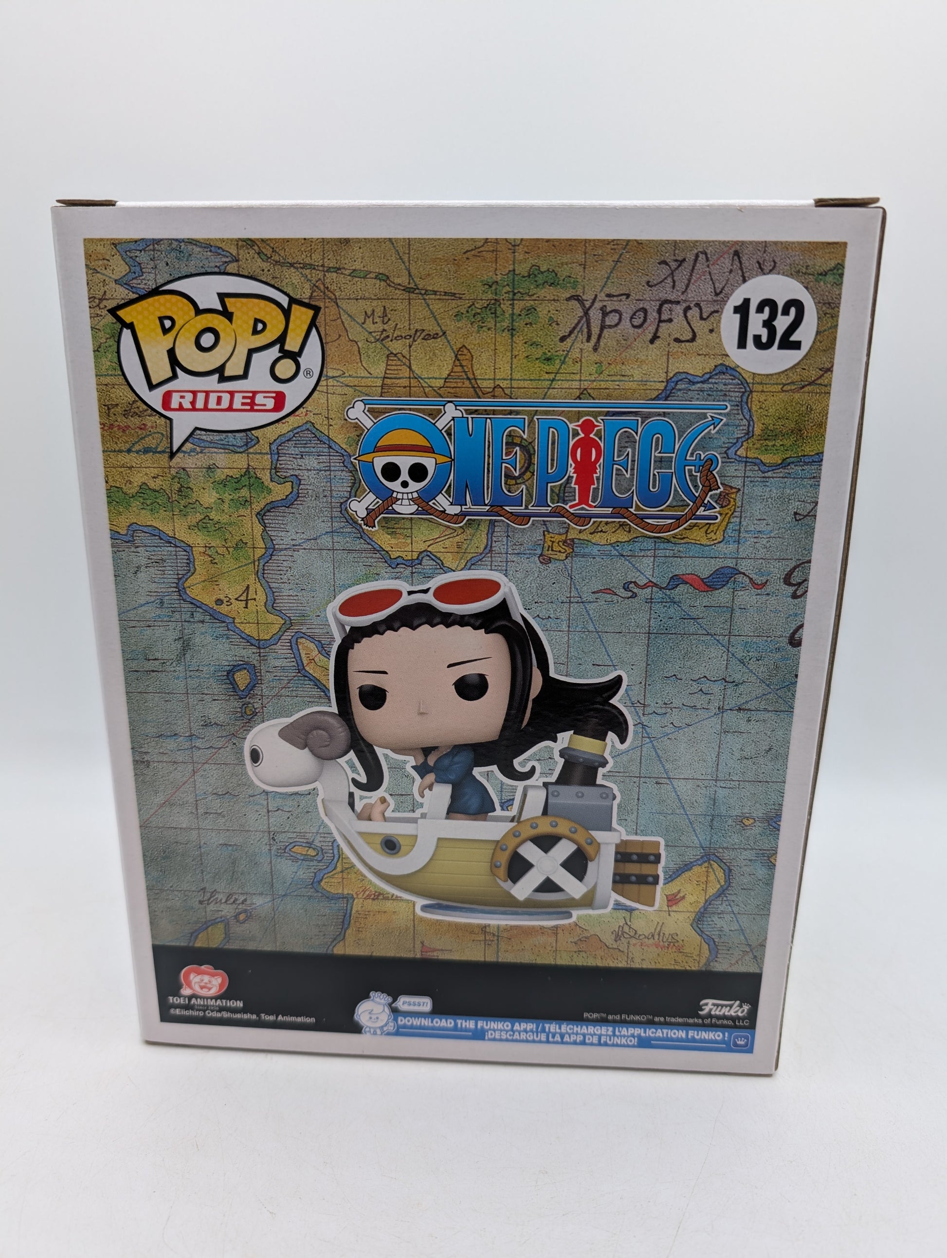 Funko POP! One Piece Nico Robin with Mini Merry II #132 2025 Summer Con image 5