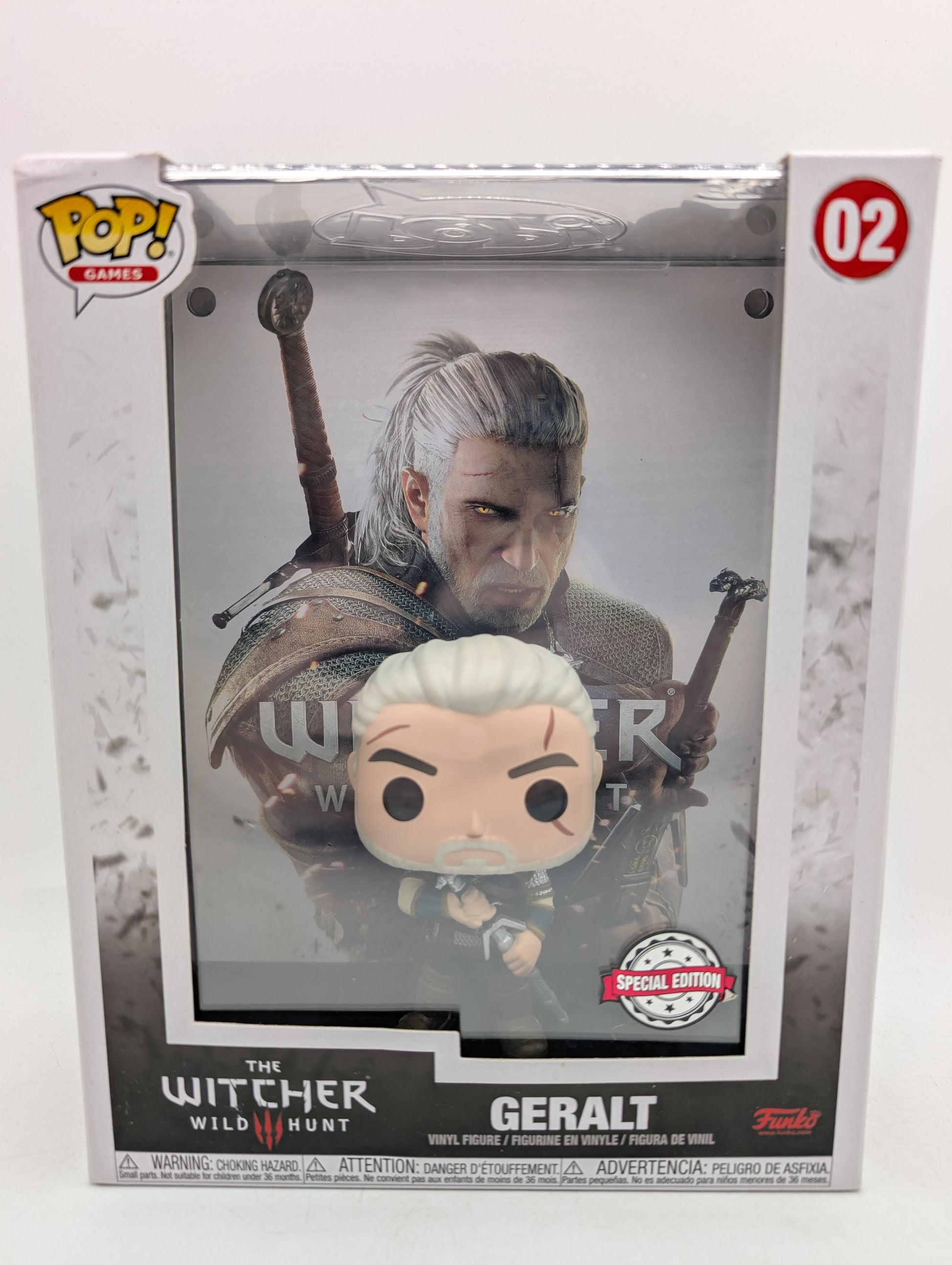 Funko POP! Games Cover: The Witcher 3: Wild Hunt Geralt #02 image 1