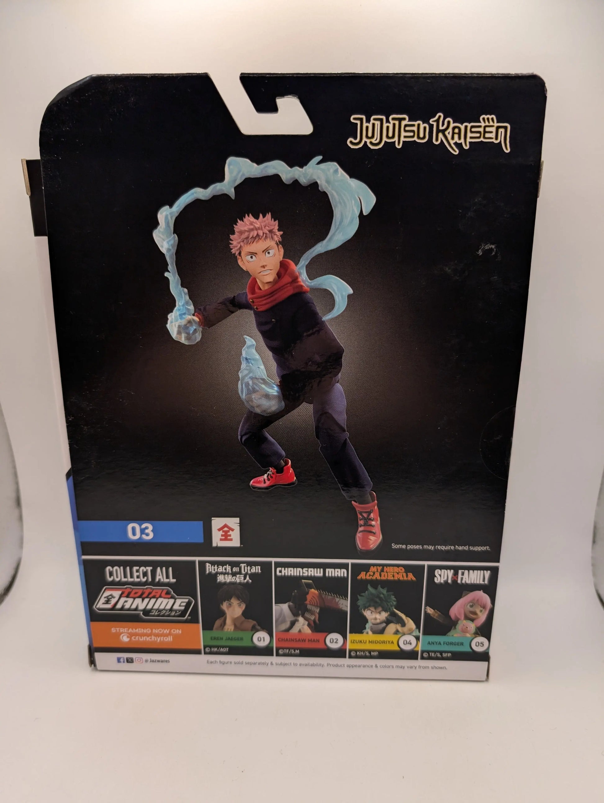 YUJI ITADORI - Jujutsu Kaisen, Total Anime, broken seal ex display FRENLY BRICKS - Open 7 Days